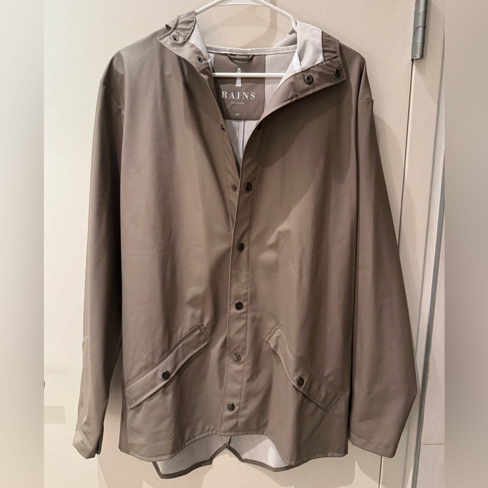 Rains Unisex Tan Raincoat